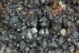 Quartz Cluster with Iron/Manganese Oxide - Diamond Hill, SC #98924-1
